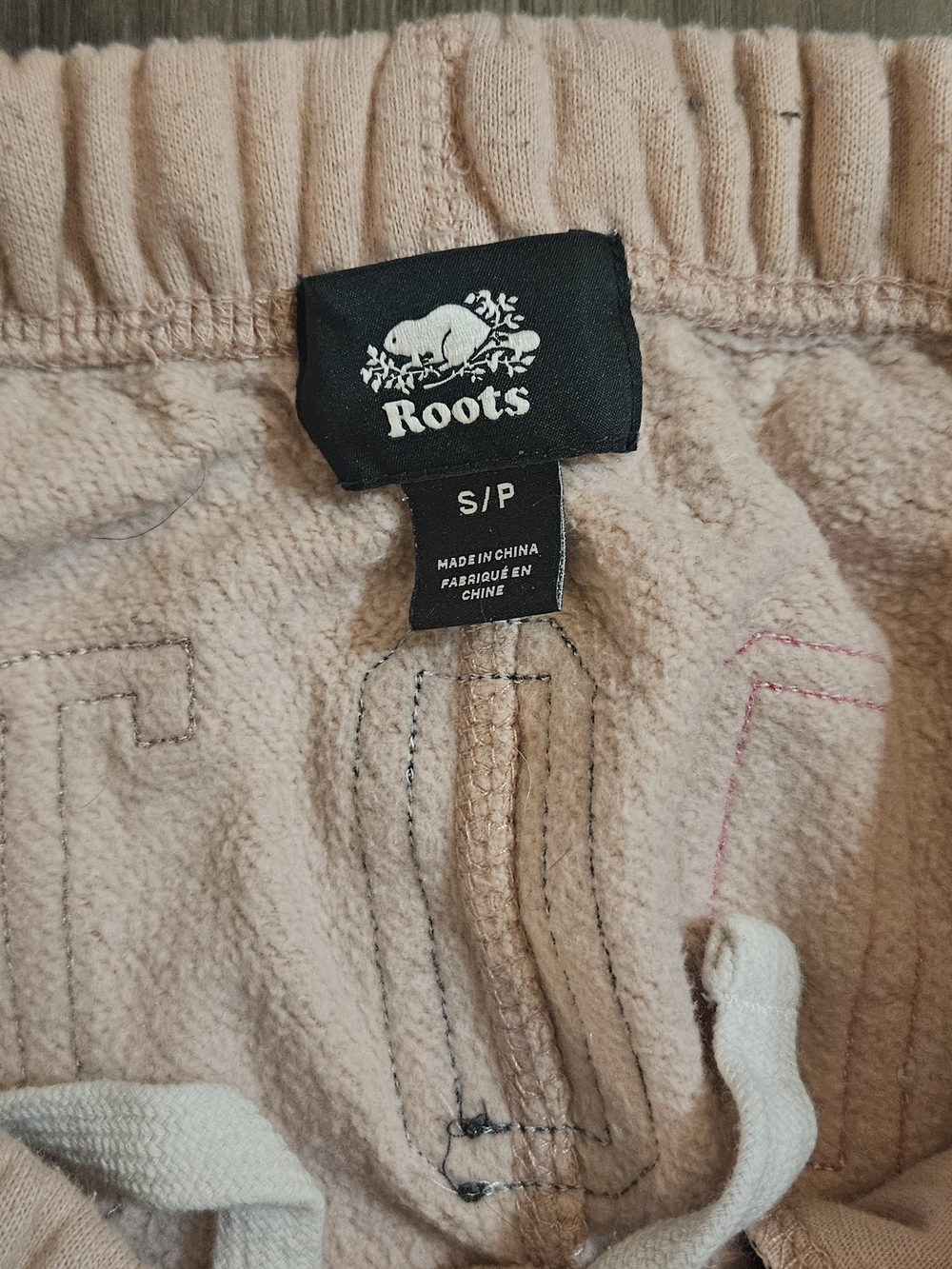 Roots Pink Logo Sweatpants - Picture 5 of 5